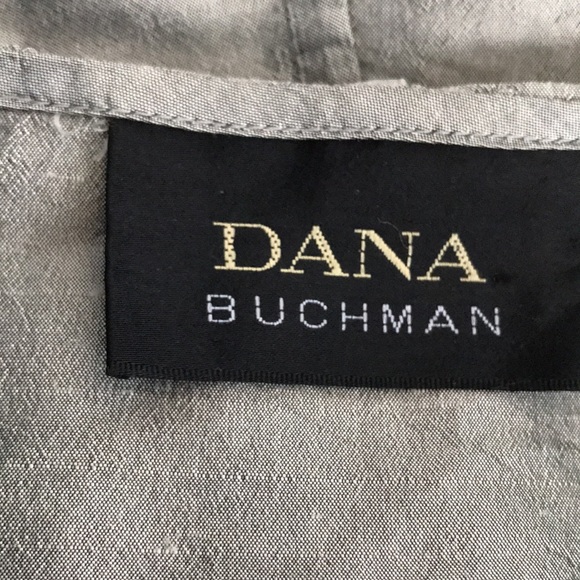 Dana Buchman grey silk jacket - Picture 9 of 15